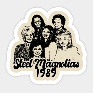 Steel Magnolias 1989 Style Classic Sticker